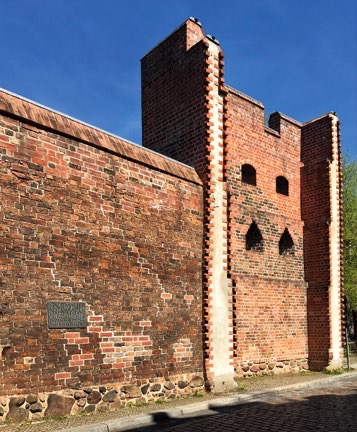 Historische Stadtmauer, Hoher Steinweg, Spandau