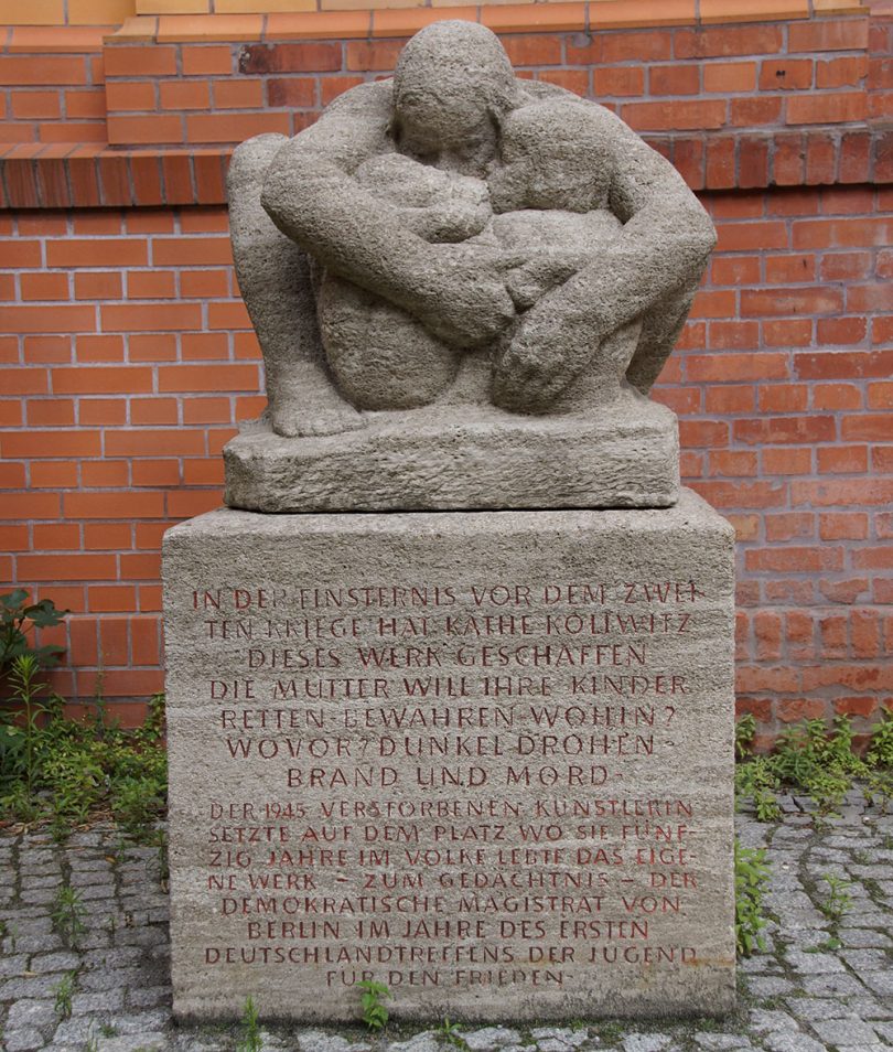Denkmal Kollwitzplatz 1950-1960