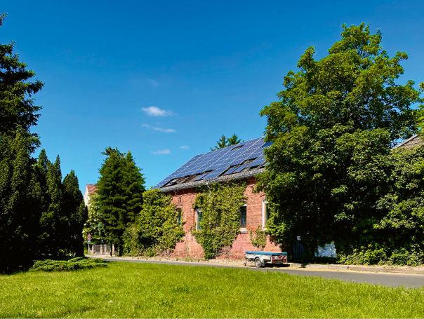 Alte Schule in der Kastanienallee